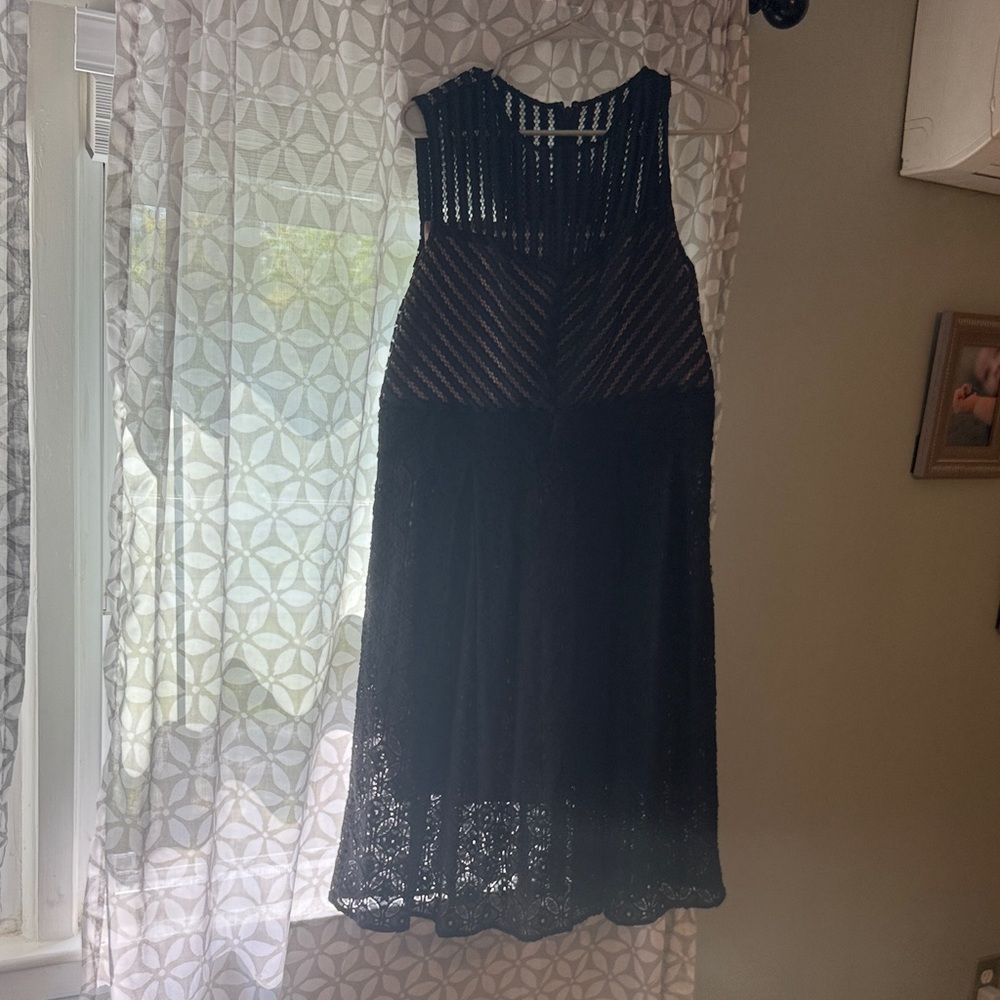 New York & Company Black Backless Dress